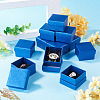 Shell Textured Paper Jewelry Ring Storage Gift Boxes CON-TAC0014-15B-8