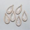 Natural Quartz Crystal Pendants G-S221-13G-2