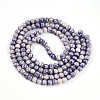 Baking Paint Glass Beads Strands X-DGLA-N003-6mm-C08-3