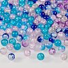 300Pcs 6 Colors Spray Painted Crackle Glass Beads CCG-SZ0001-11C-3