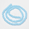 Glass Beads Strands EGLA-A044-J2mm-D04-2