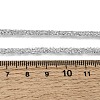 3.5MM Polyester Metallic Cord Braided Cord Necklace Making FB-CBAA152-01G-09-3
