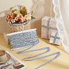 Polyester Braided Lace Trim OCOR-WH0007-142A-4