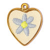 304 Stainless Steel with Cloth Pendants FB-OY001-05G-1