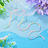 1 Strand Glass Beads Strands LAMP-TADJ0001-04D-4