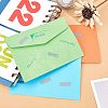 Coated Scratch Off Film Password Sticker LS-DIY-WH0184-07-5