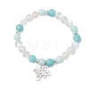 304 Stainless Steel Charm Bracelets BJEW-JB12878-2