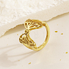 304 Stainless Steel Finger Rings for Women ON6968-12-1