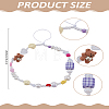 1Pc Plastic Mobile Straps for Women AJEW-LP0004-84-2