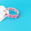 Punk-style Imitation Leather Bangles FS-WG587D3-01-1