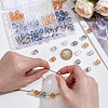 120Pcs 12 Colors Glass Beads GLAA-PH0004-54-3