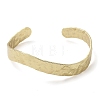 Rack Plating Brass Open Cuff Bangles BJEW-K244-01G-2