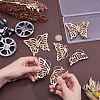 Zinc Alloy Sew on Toggle Buckles FIND-WH0365-150KCG-3