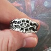 Retro Brass Cuff Open Rings for Men WG9D0D0-01-2