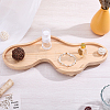 Wooden Cloud-Shaped Decorative Tray AJEW-WH0752-644A-4