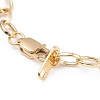Brass Cable Chain Bracelet BJEW-JB07079-5