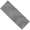 1Pc Stripe Polyester Chair Replacement Fabric AJEW-GF0014-50I-1