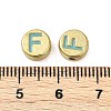 Alloy Enamel Beads ENAM-S122-029F-A-RS-2