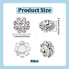 40Pcs Alloy Rhinestones Cabochons FIND-NB0005-93P-2