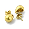 Ion Plating(IP) 304 Stainless Steel Stud Earrings EJEW-C071-02A-G-2