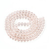 Baking Paint Transparent Glass Beads X1-DGLA-N006-8mm-02-2
