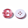 Resin Buttons BUTT-N017-01E-4