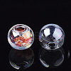 Round Handmade One Hole Blown Glass Globe Ball Bottles LS-X-BLOW-R002-20mm-AB-2