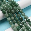 Natural Green Aventurine Beads Strands G-C038-02A-01-2