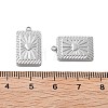 304 Stainless Steel Pendants STAS-Z121-19P-3