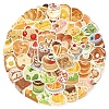 50Pcs Afternoon Tea PVC Waterproof Stickers PW-WGE00E4-01-5