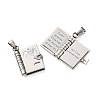 304 Stainless Steel Pendants SA-CBA694E-01P-04-3