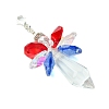 Angel Glass Pendant Decoration HJEW-TA00279-4