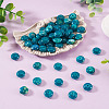80Pcs 61G Acrylic Imitation Gemstone Beads MACR-TADJ0001-10F-4