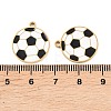 304 Stainless Steel Enamel Pendants STAS-Z190-07G-05-3