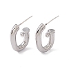 Rack Plating Alloy Stud Earring Findings FIND-I030-15P-2