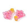 Transparent Glass Enamel Beads LAMP-S070-05D-3