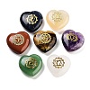 7 Chakra Natural Gemstone Ornaments G-P537-01A-1