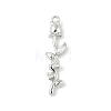 Brass Micro Pave Cubic Zirconia Pendants KK-M326-13C-P-1