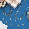 10Pcs 10 Styles Brass Pendants KK-PH0015-42-4
