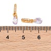 SHEGRACE Brass Micro Pave Cubic Zirconia Charms XGRQ5K166-824G-B-3