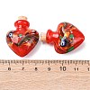 Handmade Lampwork Perfume Bottle Pendants LAMP-H072-02C-3