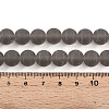 Transparent Glass Beads Strands GLAA-T032-T10mm-MD02-4