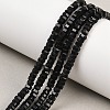 Natural Black Onyx Beads Strands G-G345-C37-2x4mm-1