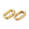 Ion Plating(IP) 304 Stainless Steel Spring Gate Ring X-STAS-Q215-54G-2