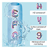 2Sets PP Plastic Self Adhesive Stickers STIC-SP0001-21-5