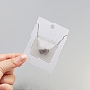 Plastic Necklace Chain Adhesive Pouch for Necklace Display Cards X-AJEW-P088-01B-3