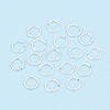 925 Sterling Silver Open Jump Rings STER-N017-30A-S-1