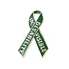 Awareness Ribbon with Word Disability & Invisible Enamel Pins JEWB-H030-01KCG-02-1