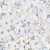 FGB Imitation Jade Colours Glass Seed Beads SEED-Q040-07A-C01-3