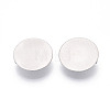 304 Stainless Steel Brooch Cabochon Settings STAS-E547-08I-P-2